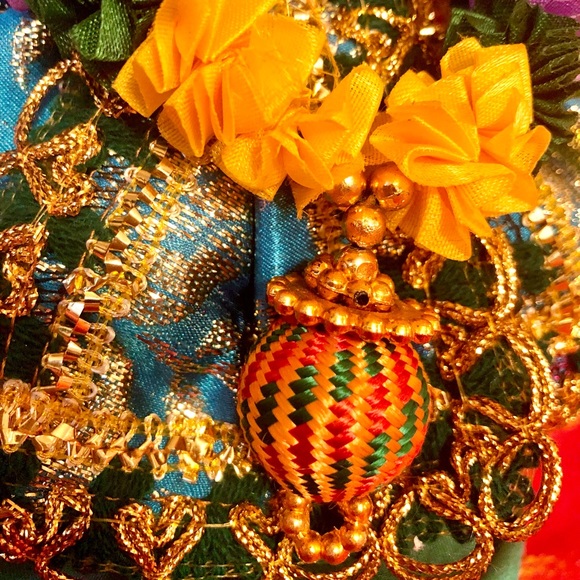 Beautiful Narasimha Krishna Hindu worship altar India doll - Picture 3 of 4